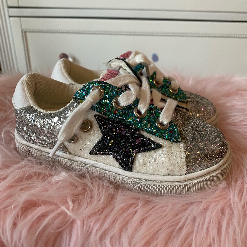 Girls sparkle sneakers